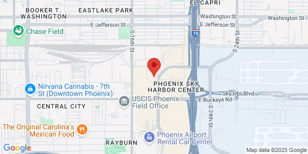 Map of 1818 E Sky Harbor Cir N Bldg 2, Ste 150 Phoenix, AZ 85034