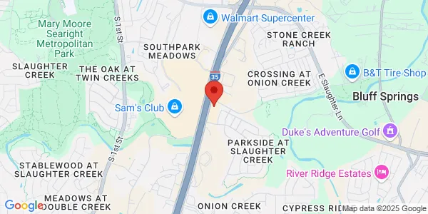Map of 10001 S IH-35 Frontage Rd Austin, TX 78747