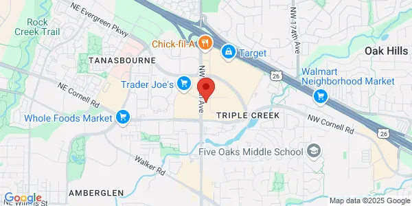 Map of 2225 NW Town Center Dr Beaverton, OR 97006
