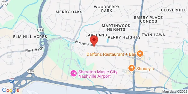 Map of 2531 Elm Hill Pike Nashville, TN 37214