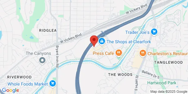 Map of 5049 Edwards Ranch Rd Ste 822 Fort Worth, TX 76109