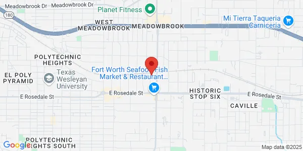 Map of 1005 S Sargent St Fort Worth, TX 76105
