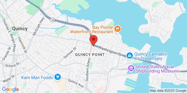 Map of 479 Washington St Ste 2 Quincy, MA 02169