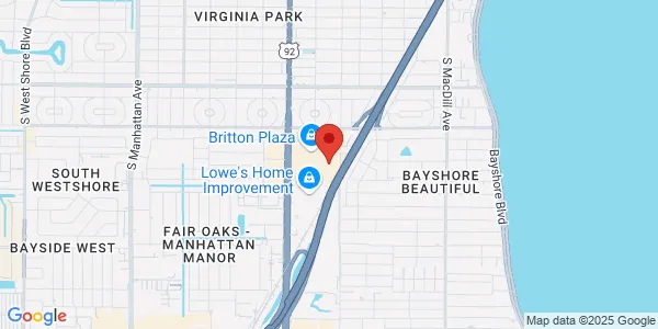 Map of 3854 Britton Plaza Tampa, FL 33611