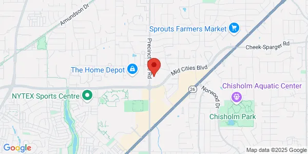 Map of 6316 Precinct Line Rd Ste C Hurst, TX 76054