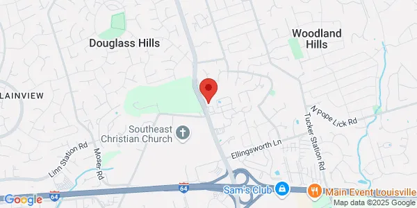 Map of 727 Speckman Rd Louisville, KY 40243