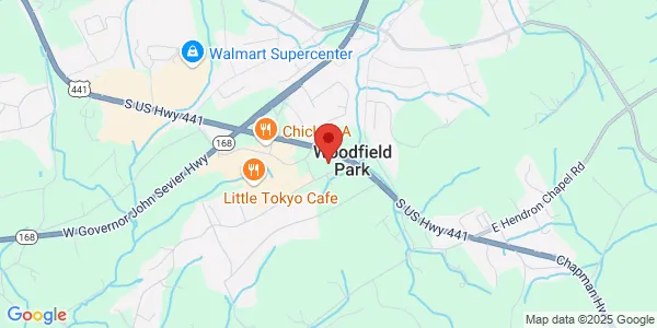 Map of 7625 Chapman Hwy Ste 107 Knoxville, TN 37920