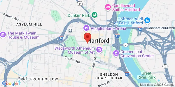 Map of 111 Trumbull St Hartford, CT 06103