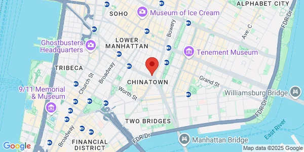 Map of 155 Canal St New York, NY 10013