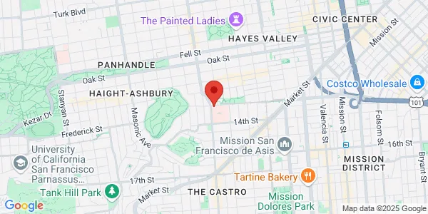 Map of 45 Castro St Ste 238 Davies Campus San Francisco, CA 94114