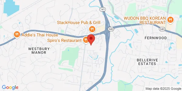Map of 3 The Pines Ct Ste A Saint Louis, MO 63141