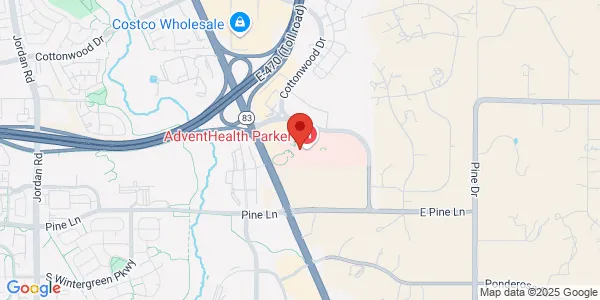 Map of 9397 Crown Crest Blvd Ste 110 Parker, CO 80138