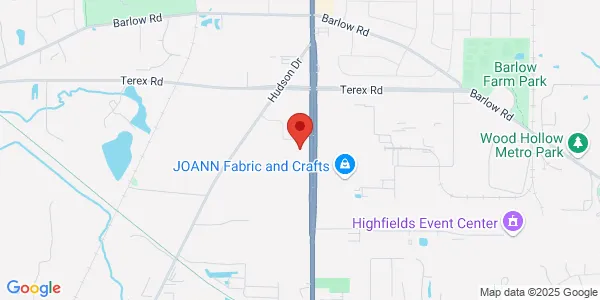 Map of 1310 Corporate Dr Hudson, OH 44236