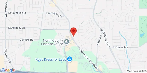 Map of 11901 W Florissant Ave Florissant, MO 63033