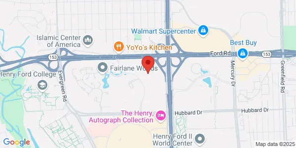 Map of 5250 Auto Club Dr Ste 300 Dearborn, MI 48126