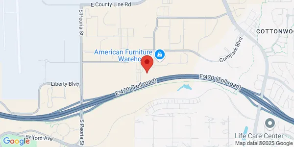 Map of 8835 American Way Englewood, CO 80112