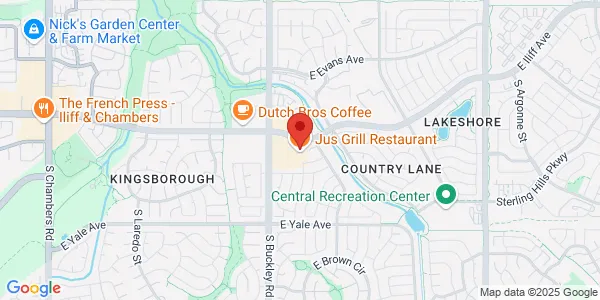 Map of 17200 E Iliff Ave Unit A7 Aurora, CO 80013