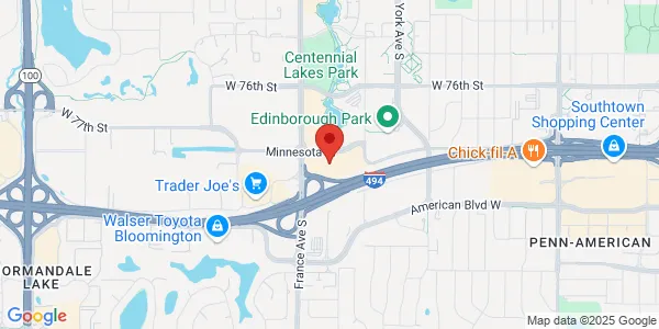Map of 3601 Minnesota Dr Ste 515 Edina, MN 55435