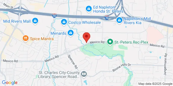 Map of 5700 Mexico Rd Ste 12 St. Peters, MO 63376