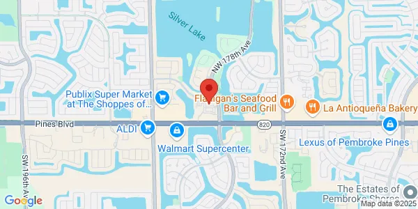 Map of 17901 NW 5th St Bldg A, Ste 103 Pembroke Pines, FL 33029