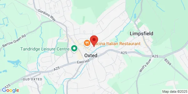Map of 10 Gresham Road Oxted RH8 0BQ United Kingdom