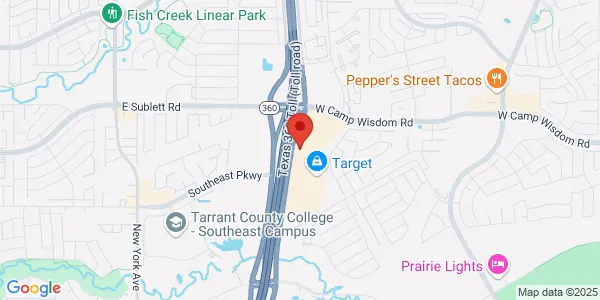 Map of 5224 S State Highway 360 Ste 230 Grand Prairie, TX 75052