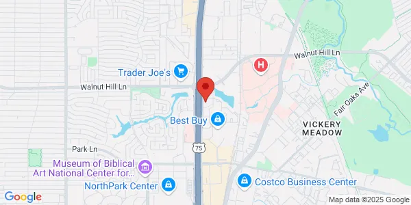 Map of 9500 N Central Expy 200B Ste 200B Dallas, TX 75231