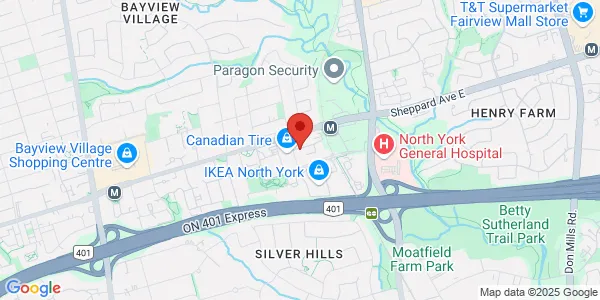 Map of 77 Provost Drive Toronto, ON M2K 0B7 Canada