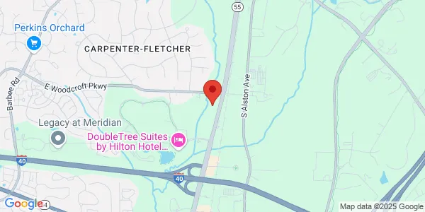 Map of 4220 Apex Hwy Ste 160 Durham, NC 27713