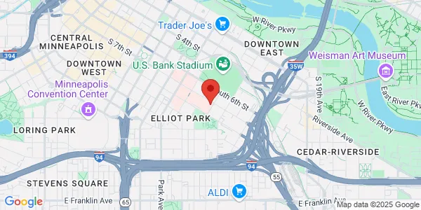 Map of 700 10th Ave. S #114 Minneapolis, MN 55415