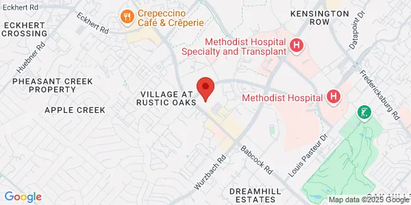 Map of 5282 Medical Dr Ste 312 San Antonio, TX 78229