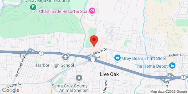 Map of 1545 Soquel Dr Santa Cruz, CA 95065