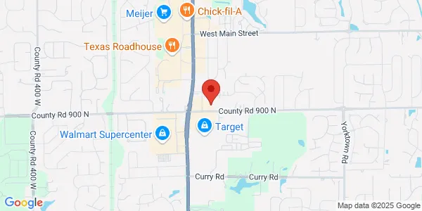 Map of 1664 West Smith Valley Rd Greenwood, IN 46142