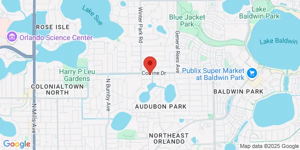 Map of 3120 Corrine Dr Orlando, FL 32803