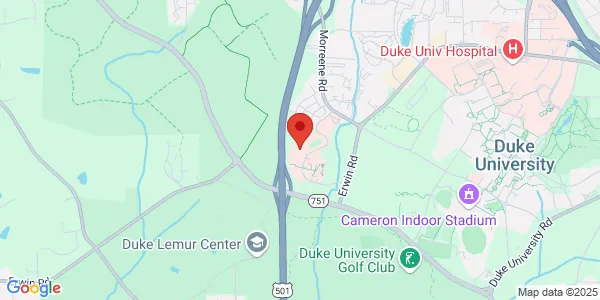 Map of 3475 Erwin Rd Durham, NC 27705