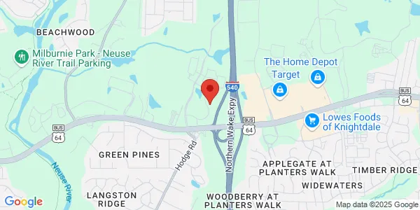 Map of 162 Legacy Oaks Dr Knightdale, NC 27545