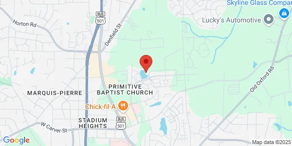 Map of 4309 Medical Park Dr Durham, NC 27704