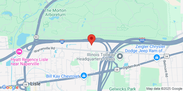 Map of 430 Warrenville Rd Lisle, IL 60532