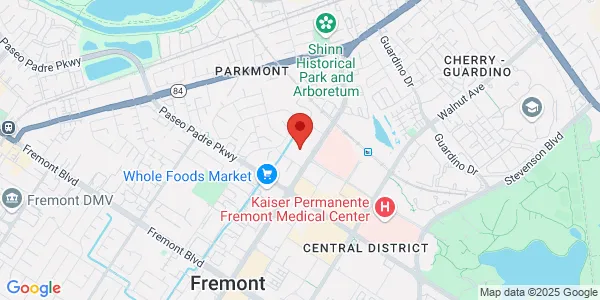 Map of 2191 Mowry Ave Fremont, CA 94538