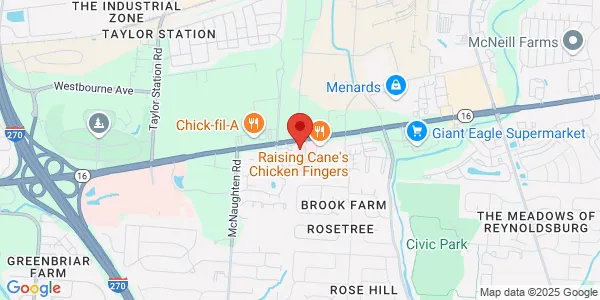 Map of 6435 E Broad St Columbus, OH 43213