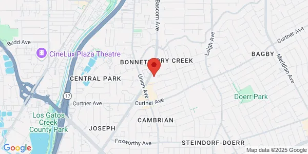 Map of 2542 S Bascom Ave Ste 110 Campbell, CA 95008