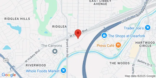 Map of 5668 Edwards Ranch Rd Ste 100 Fort Worth, TX 76109