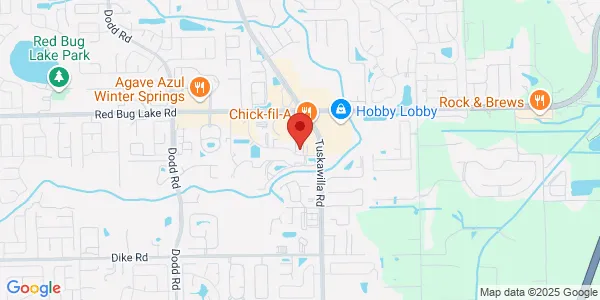 Map of 1073 Willa Springs Dr Winter Springs, FL 32708