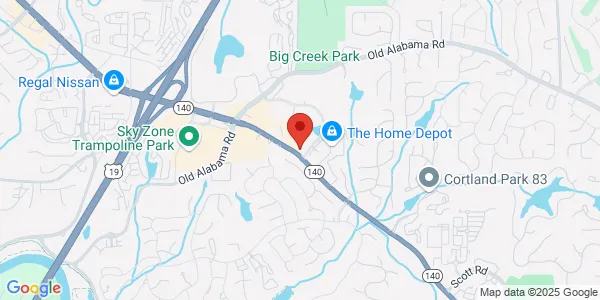 Map of 1570 Holcomb Bridge Rd Roswell, GA 30076