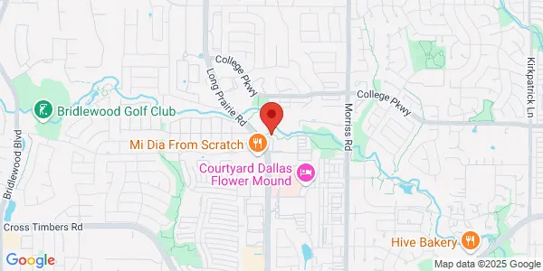 Map of 4640 Long Prairie Rd Ste 310 Flower Mound, TX 75028