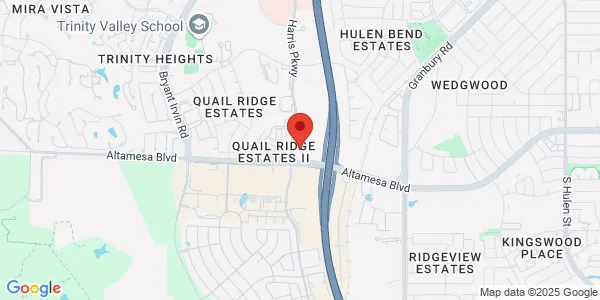 Map of 5900 Altamesa Blvd Ste 103 Fort Worth, TX 76132