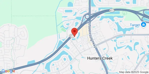 Map of 4361 Hunters Park Ln Orlando, FL 32837