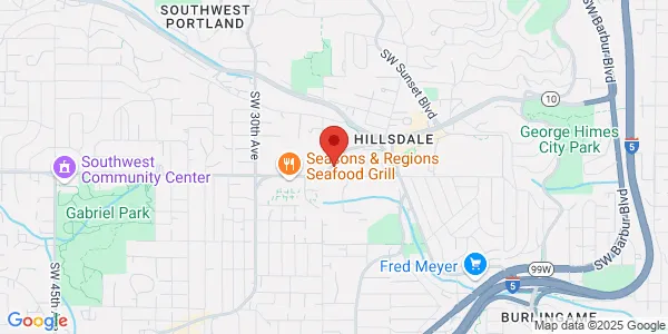 Map of 6610 SW Capitol Hwy Portland, OR 97239