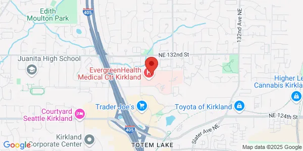 Map of 12040 NE 128th St Blue 1-122 Kirkland, WA 98034