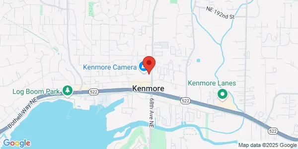 Map of 18151 68th Ave NE Ste 100 Kenmore, WA 98028